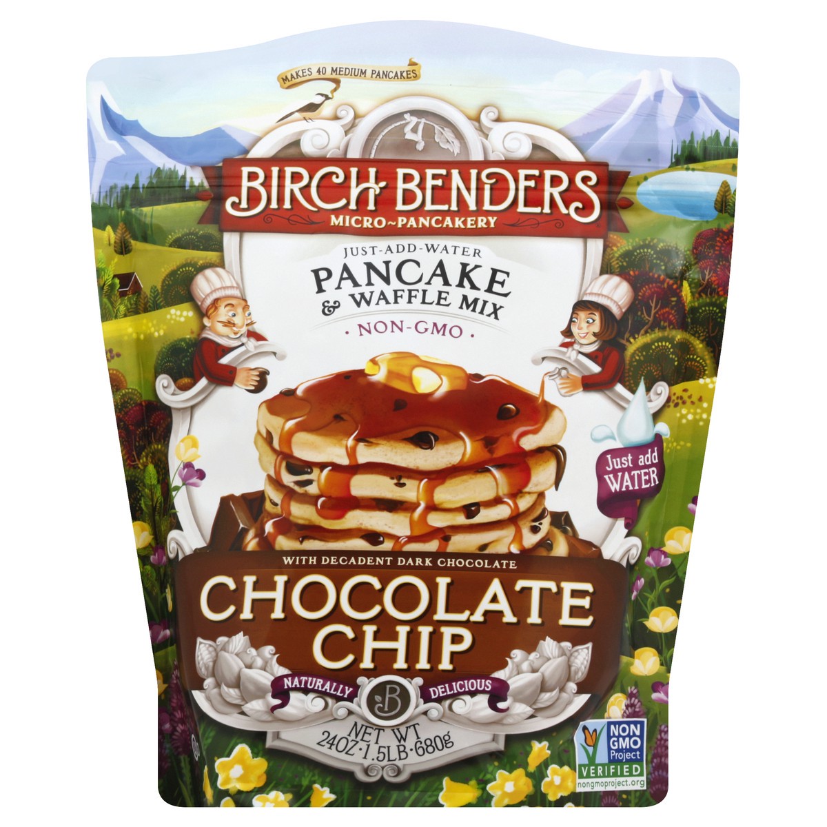 slide 3 of 8, Birch Benders Pancake & Waffle Mix 24 oz, 24 oz