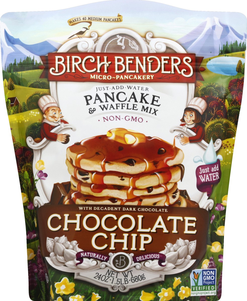 slide 1 of 8, Birch Benders Pancake & Waffle Mix 24 oz, 24 oz