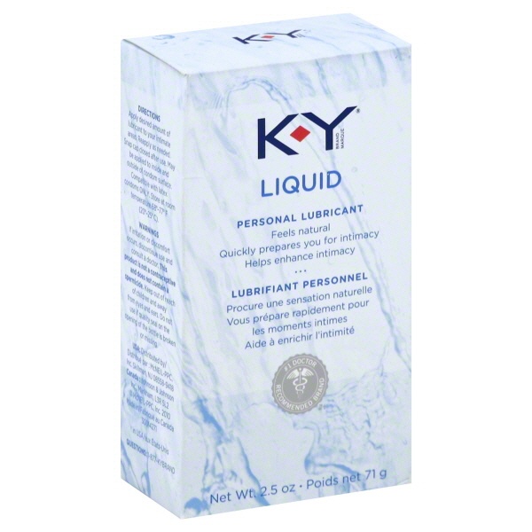 slide 1 of 1, K-Y Liquid Personal Lubricant, 2.5 oz