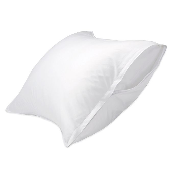 slide 1 of 1, Healthy Nights Satin with Aloe Standard/Queen Pillow Protector, 1 ct