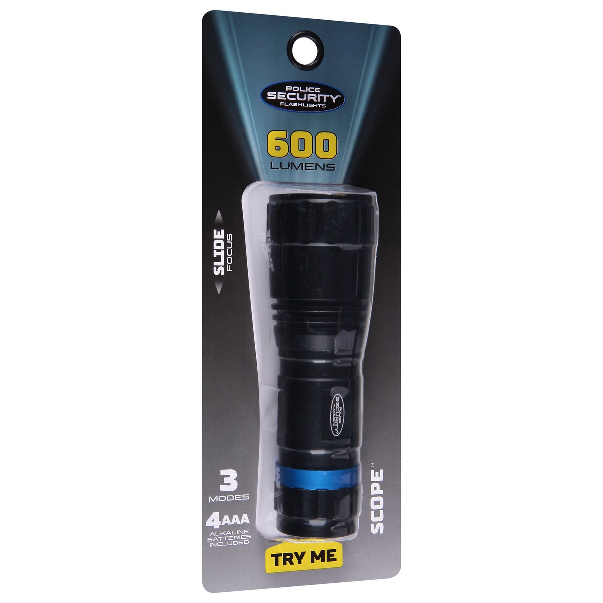 slide 6 of 9, Police Security 600 Lumens Scope Flashlights 1 ea, 1 ct