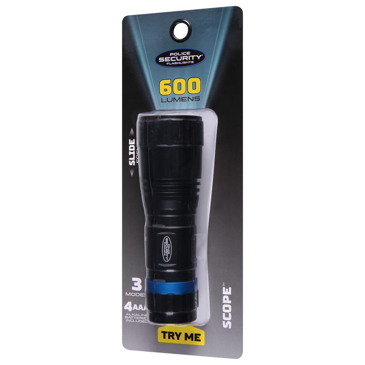 slide 7 of 9, Police Security 600 Lumens Scope Flashlights 1 ea, 1 ct