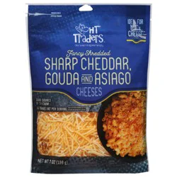 Harris Teeter Sharp Chedd Gouda & Asiago