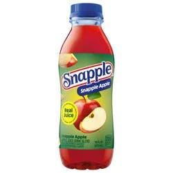 Snapple Apple, 16 fl oz recycled plastic bottle