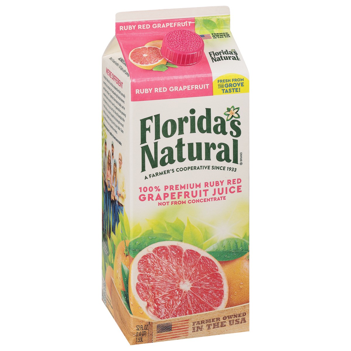 slide 3 of 9, Florida's Natural Grapefruit Juice - 52 oz, 52 oz