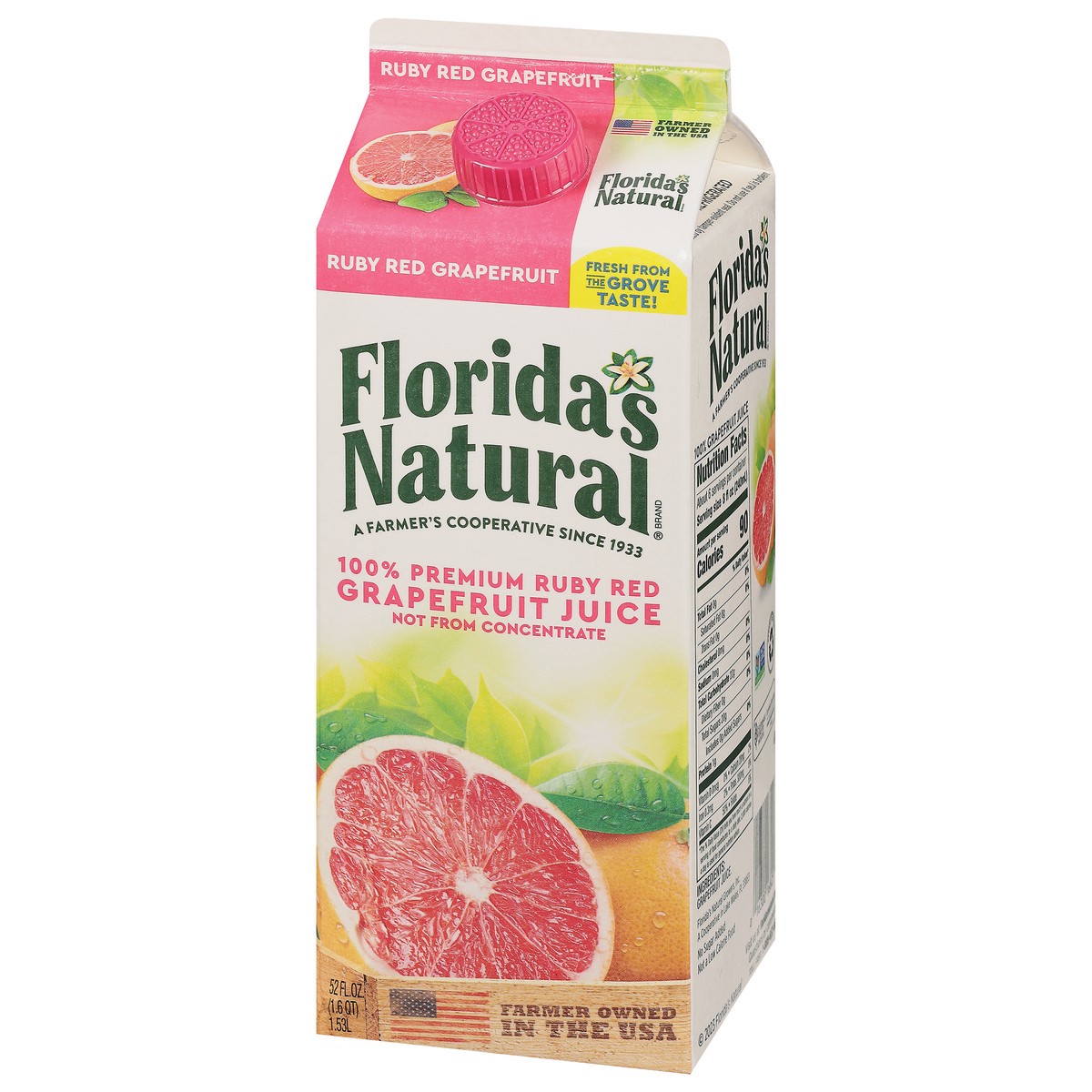 slide 7 of 9, Florida's Natural Grapefruit Juice - 52 oz, 52 oz