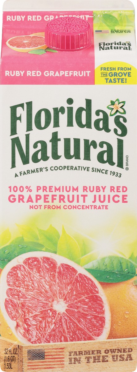 slide 6 of 9, Florida's Natural Grapefruit Juice - 52 oz, 52 oz