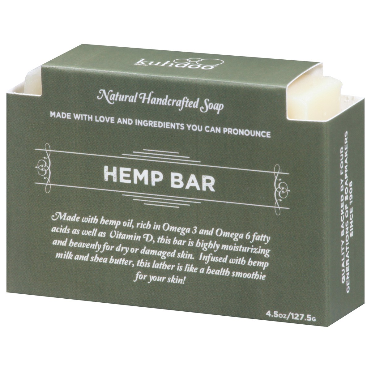 slide 7 of 9, Kuhdoo Hemp Bar 4.5 oz, 4.5 oz