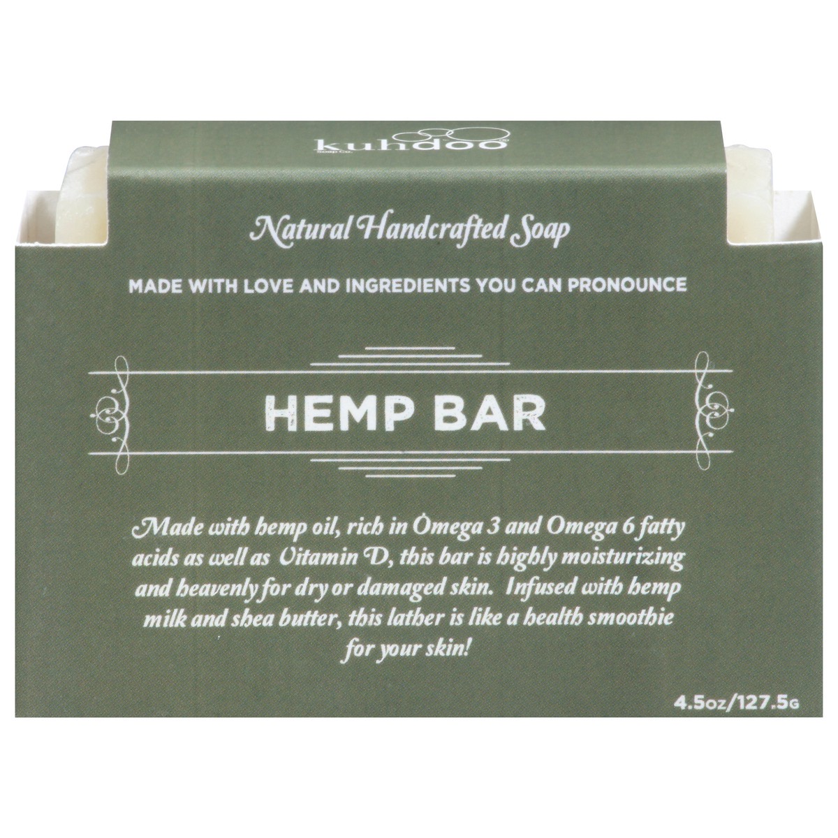 slide 1 of 9, Kuhdoo Hemp Bar 4.5 oz, 4.5 oz