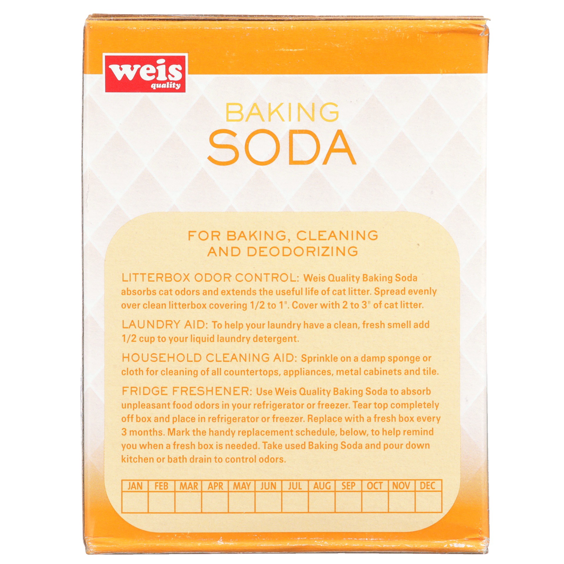 slide 2 of 6, Weis Quality Baking Soda - 16 oz, 16 oz