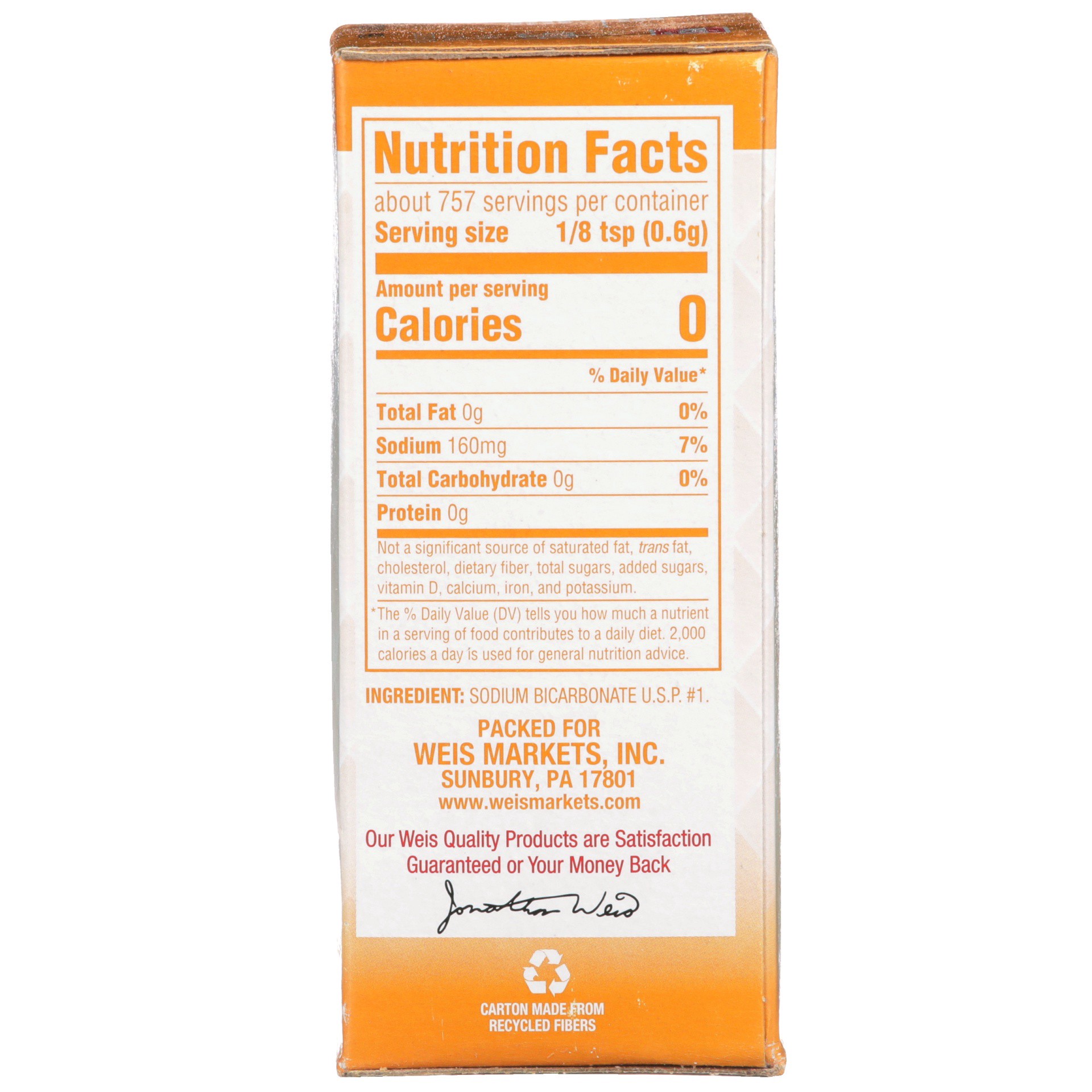 slide 4 of 6, Weis Quality Baking Soda - 16 oz, 16 oz