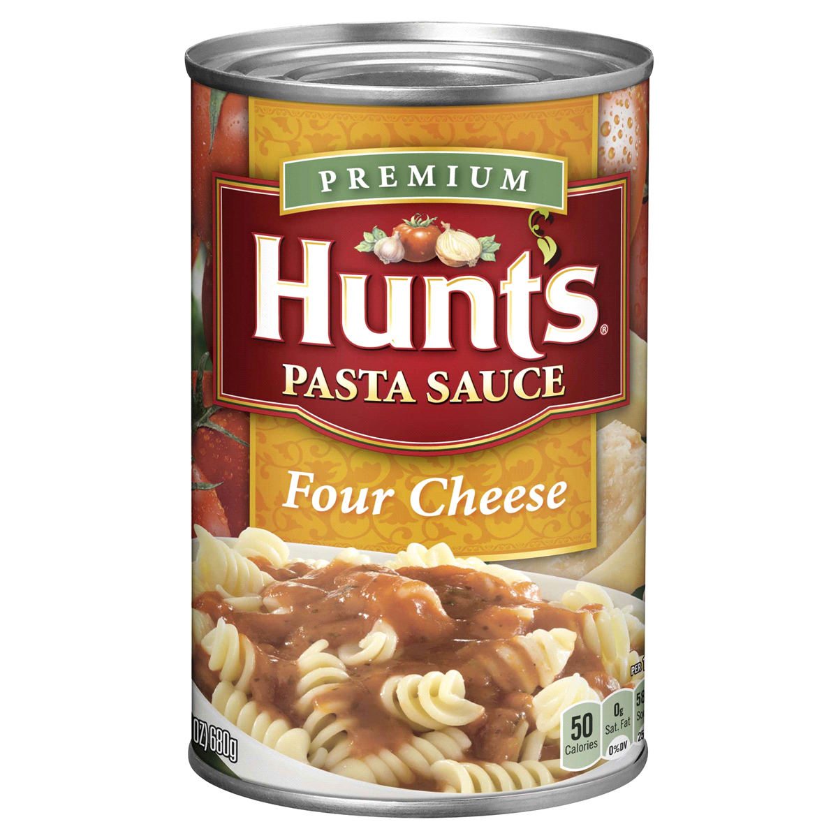 slide 1 of 4, Hunt's Four Cheese Pasta Sauce, 24 oz