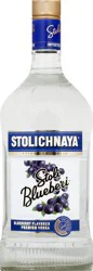 Stoli Premium Blueberry Flavored Vodka 1.75 lt