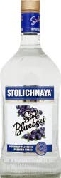 Stoli Premium Blueberry Flavored Vodka 1.75 lt