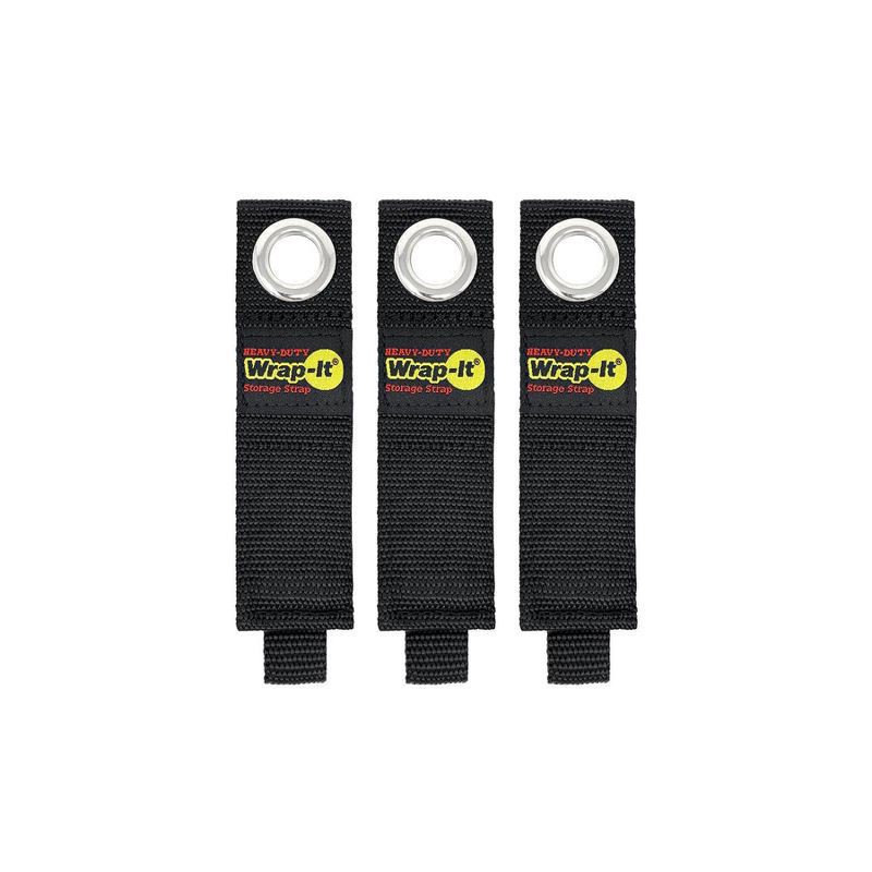 slide 3 of 8, Wrap-It Storage Heavy Duty 10 Inch Storage Strap 3 Each, 1 ct