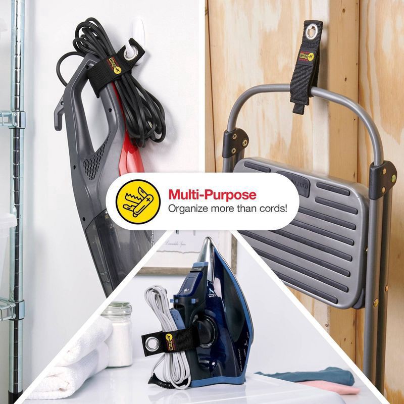slide 5 of 8, Wrap-It Storage Heavy Duty 10 Inch Storage Strap 3 Each, 1 ct