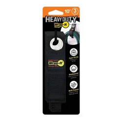Wrap-It Storage Heavy Duty 10 Inch Storage Strap 3 Each