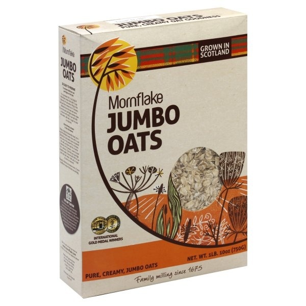 slide 1 of 1, Mornflake Jumbo Porridge Oats, 26 oz