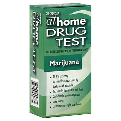 slide 1 of 5, At Home Quickscreen Marijuana Drug Test, 1 ct