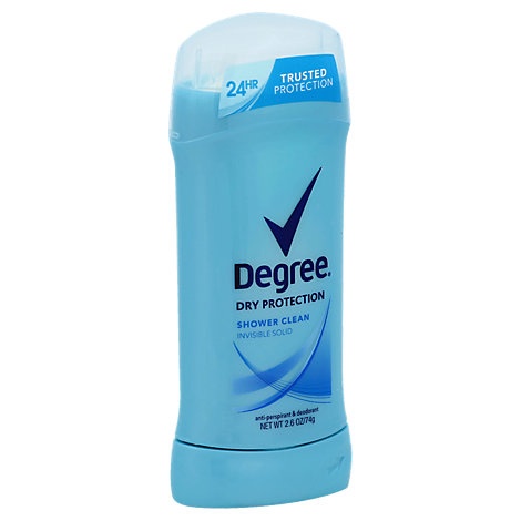 slide 1 of 1, Degree For Women Dry Protection Anti-Perspirant Stick Invisible Solid Shower Clean, 2.6 oz