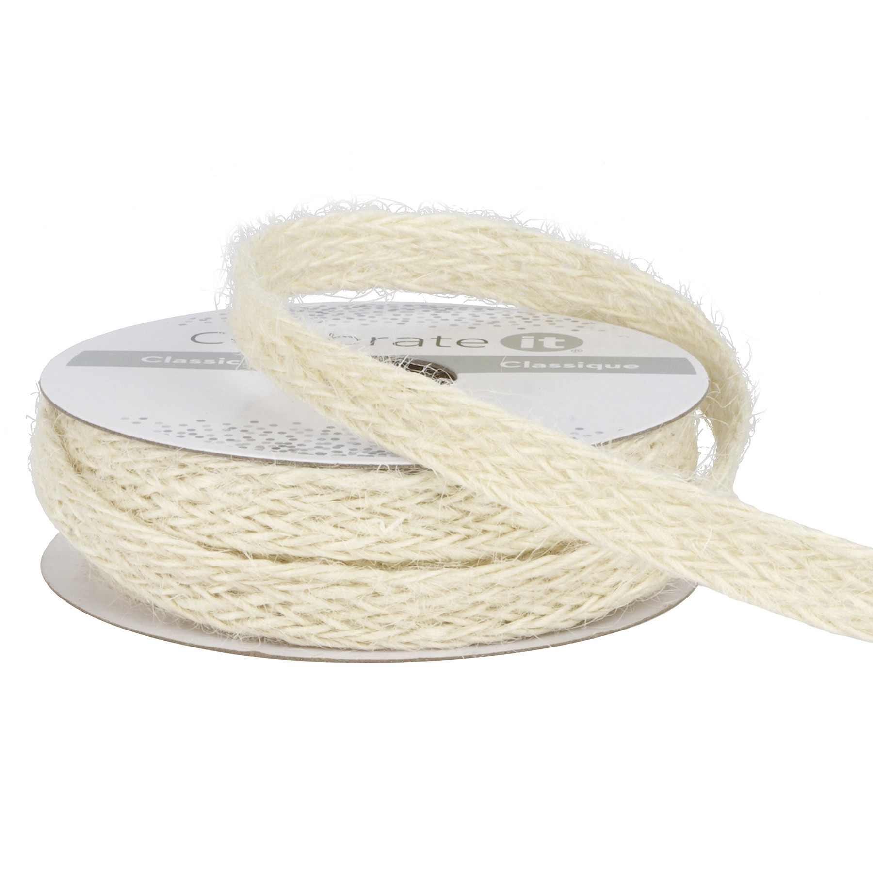 slide 3 of 4, 7/16" X 7yd. Jute Ribbon By Celebrate It, 7/16 in x 7 yd