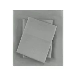 Modavari Home Fashions Full Size Sheet Set - Light Gray