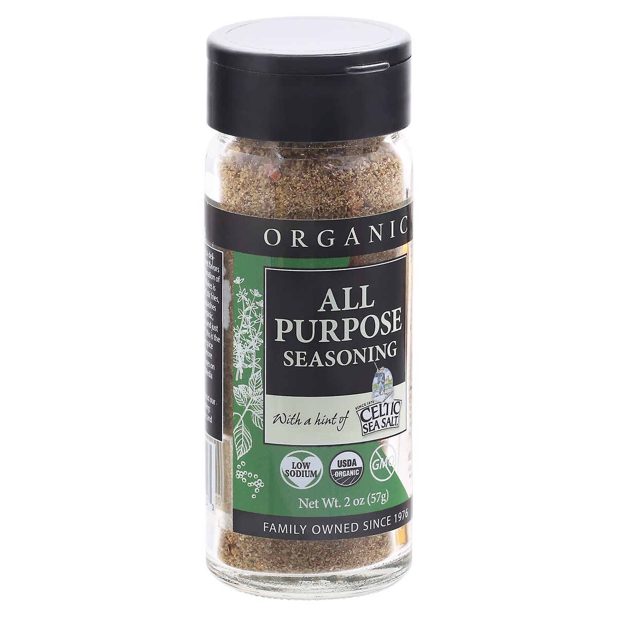 Seasoned Sea Salt, Low Sodium Seasoned Sea Salt