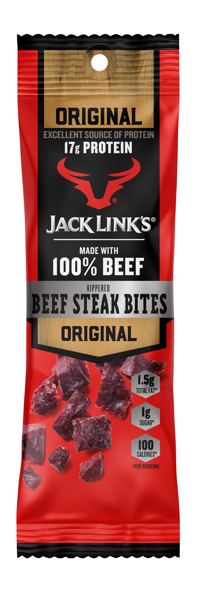 slide 1 of 7, Jack Link's Beef Steak Bites 1.5 oz, 1.5 oz