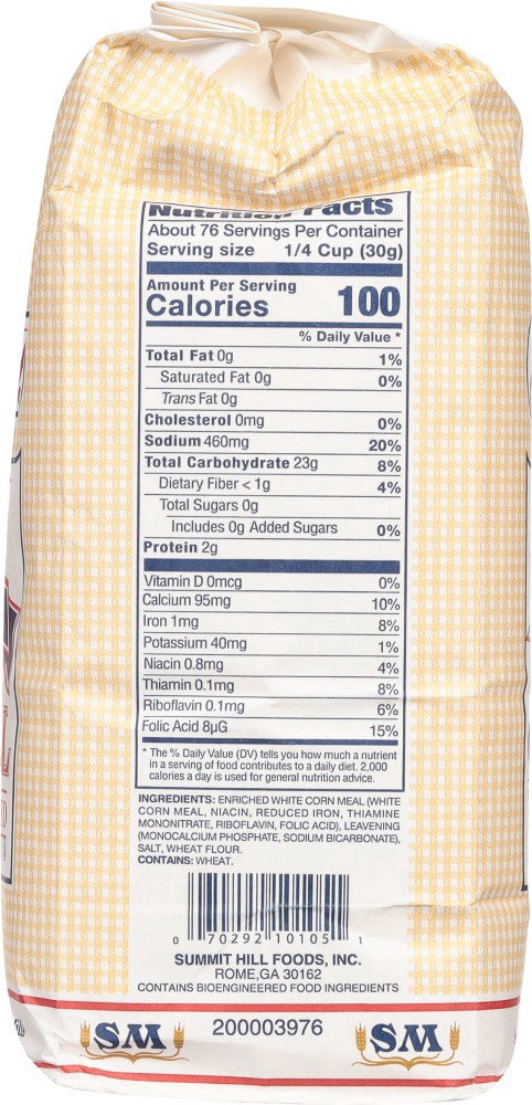 slide 2 of 5, Stivers' Best Self-Rising Corn Meal, 5 lb