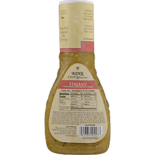 Ken's Steak House Italian Dressing with Garlic and Asiago Cheese 9 fl