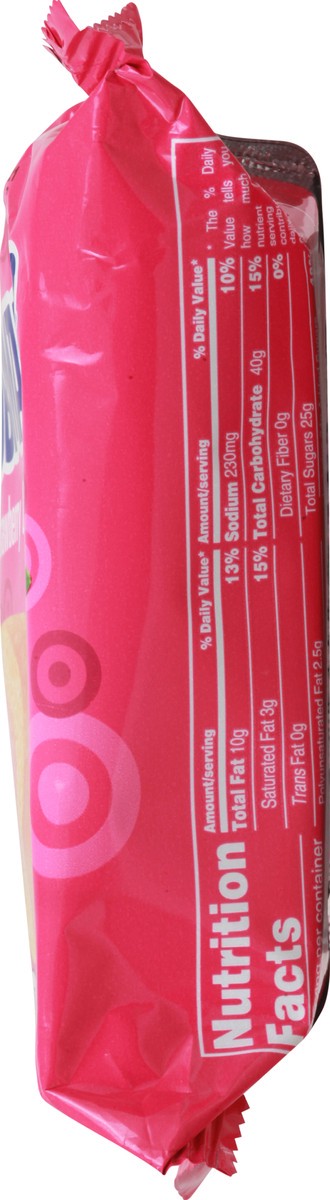 slide 5 of 9, Marinela Submarinos Strawberry Crème Filled Snack Cakes, 2 count, Soft Snack Cakes, 2.47 oz Bag, 2 ct