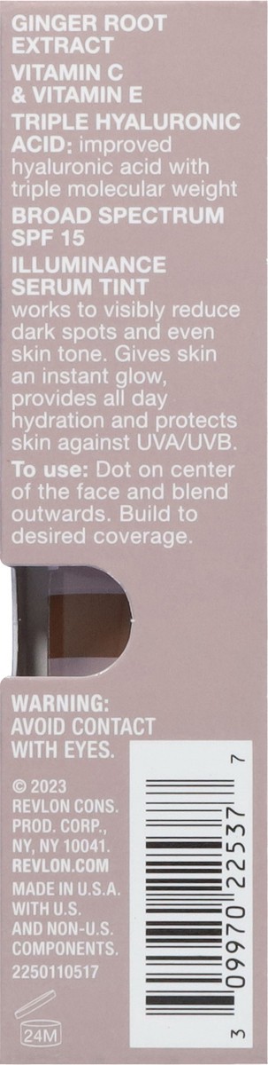 slide 12 of 14, Revlon Illuminance Broad Spectrum SPF 15 Amber 517 Serum Tint 0.94 fl oz, 0.94 fl oz