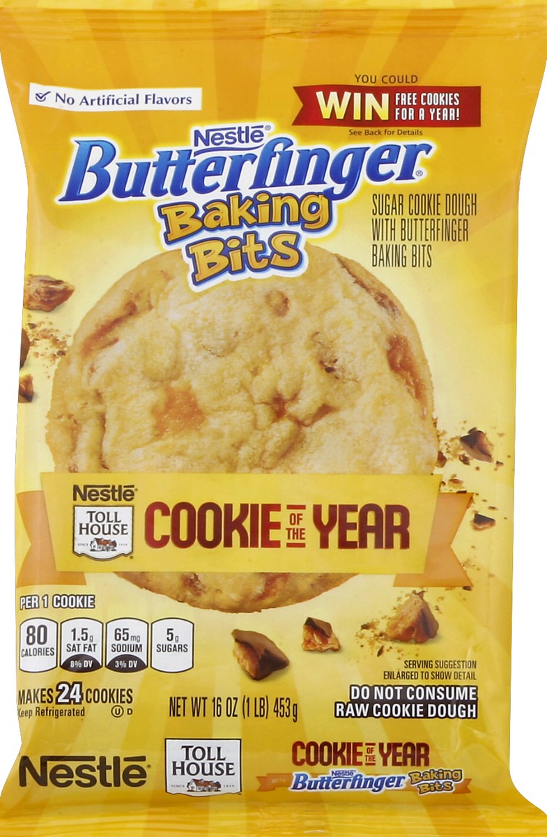 slide 5 of 5, Butterfinger Cookie Dough, with Butterfinger Baking Bits, 16 oz