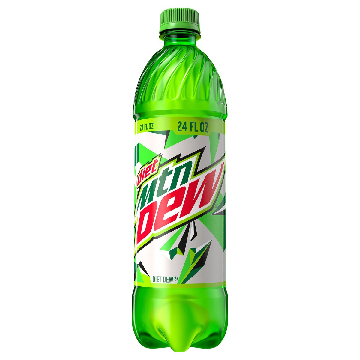 slide 6 of 9, Mountain Dew Diet Soda Citrus 24 Fl Oz, 24 lb