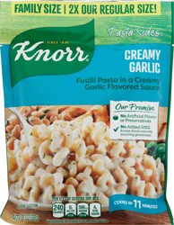 Knorr Family Size Creamy Garlic Pasta Sides 9.1 oz