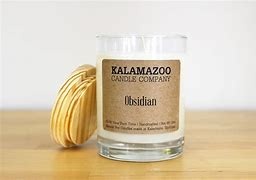 slide 1 of 1, Kalamazoo Candle Company Candle Co. Kalamazoo Candle Co Obsidian Jar Candle, 1 ct