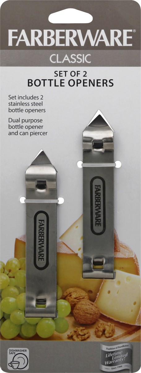 slide 1 of 9, Farberware Classic Bottler Openers 2 ea, 2 ct