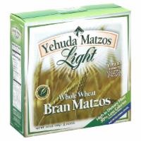 slide 1 of 4, Yehuda Bran Matzos, Whole Wheat, 10.5 oz