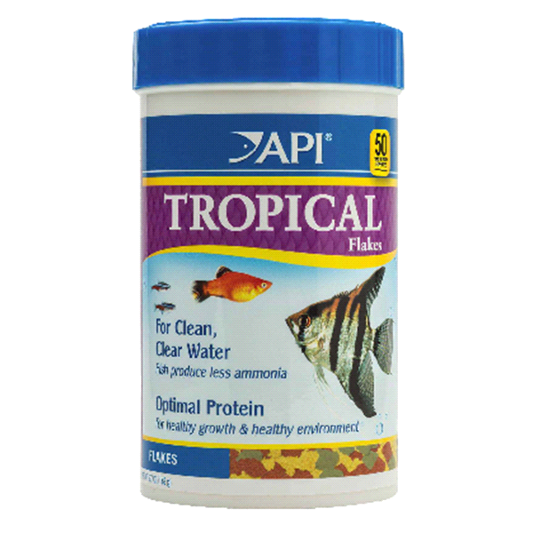 slide 1 of 1, API TROPICAL FLAKES Fish Food Container, 5.7 oz