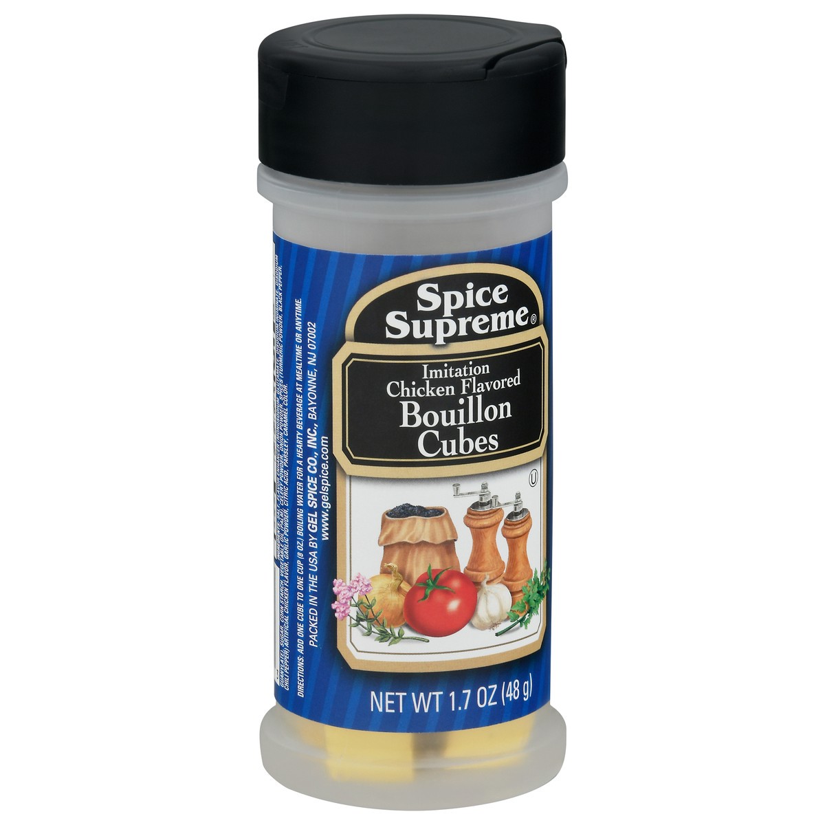 slide 10 of 11, Spice Supreme Imitation Chicken Flavored Bouillon Cubes 1.7 oz, 1.7 oz
