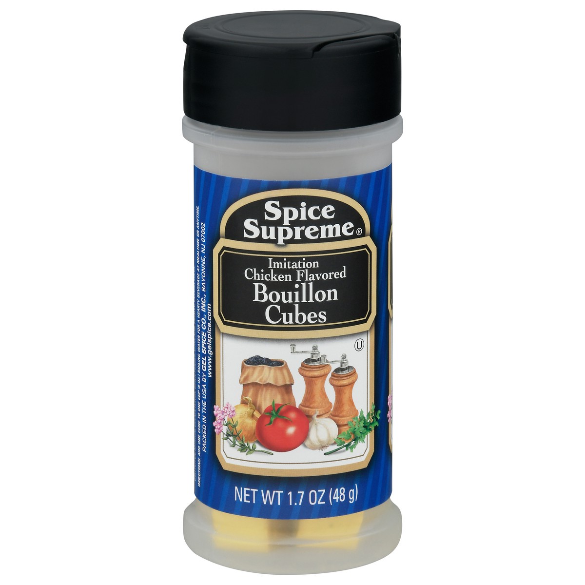 slide 9 of 11, Spice Supreme Imitation Chicken Flavored Bouillon Cubes 1.7 oz, 1.7 oz