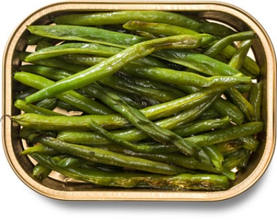 slide 1 of 1, ReadyMeals Green Beans Side, per lb