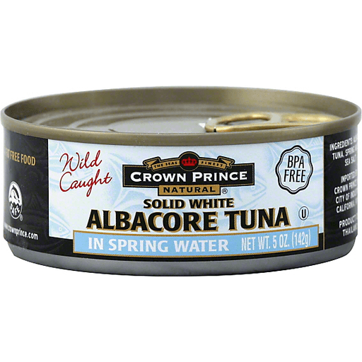 slide 2 of 2, Crown Prince Natural Solid White Albacore Tuna In Spring Water, 5 oz