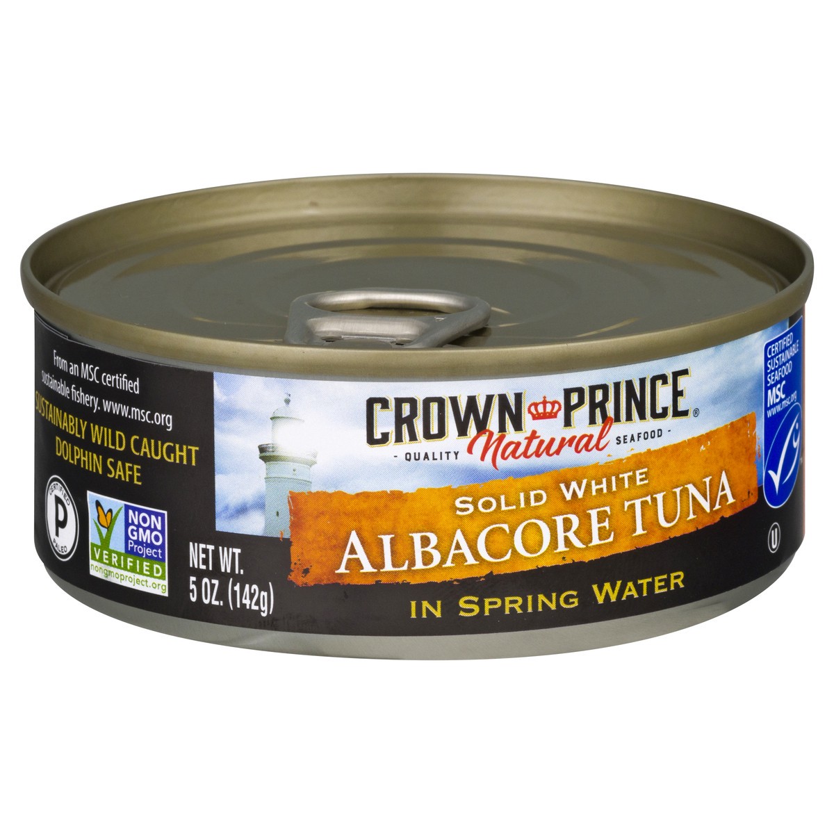 slide 12 of 12, Crown Prince Spring Water Albacore Tuna, 5 oz
