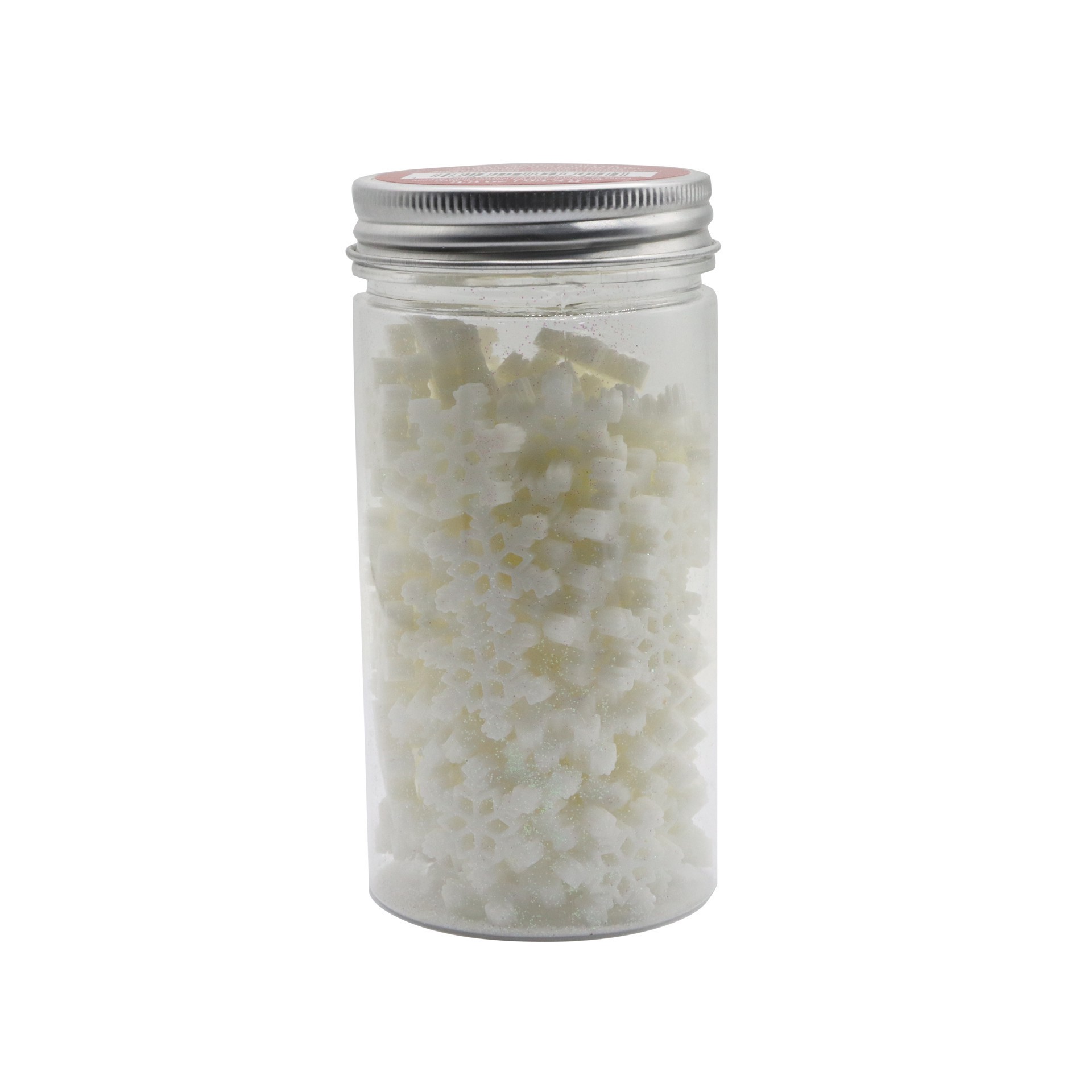 slide 2 of 3, 3.3oz. White Iridescent Glitter Snowflake Decorative Filler By Ashland, 3.3 oz