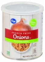 slide 1 of 1, Kroger French Fried Onions - Gluten Free, 6 oz