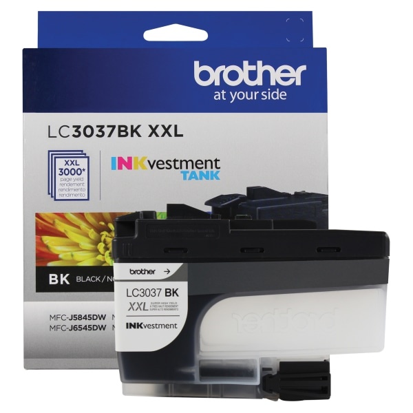 slide 1 of 1, Brother Inkvestment Lc3037Bks Extra-High-Yield Black Ink Cartridge, 1 ct