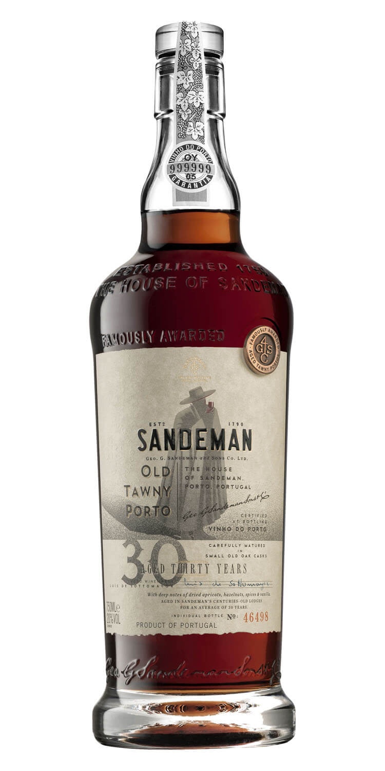 slide 1 of 1, Sandeman Port Tawny 30yr, 750 ml