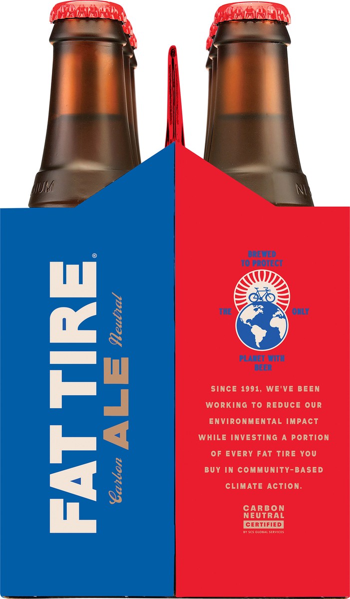 slide 8 of 8, New Belgium Fat Tire Ale Beer, 6 Pack, 12 fl oz Cans, 6 ct; 12 oz