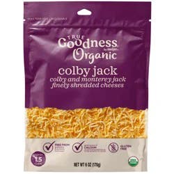 True Goodness Organic Shredded Colby Jack Cheese